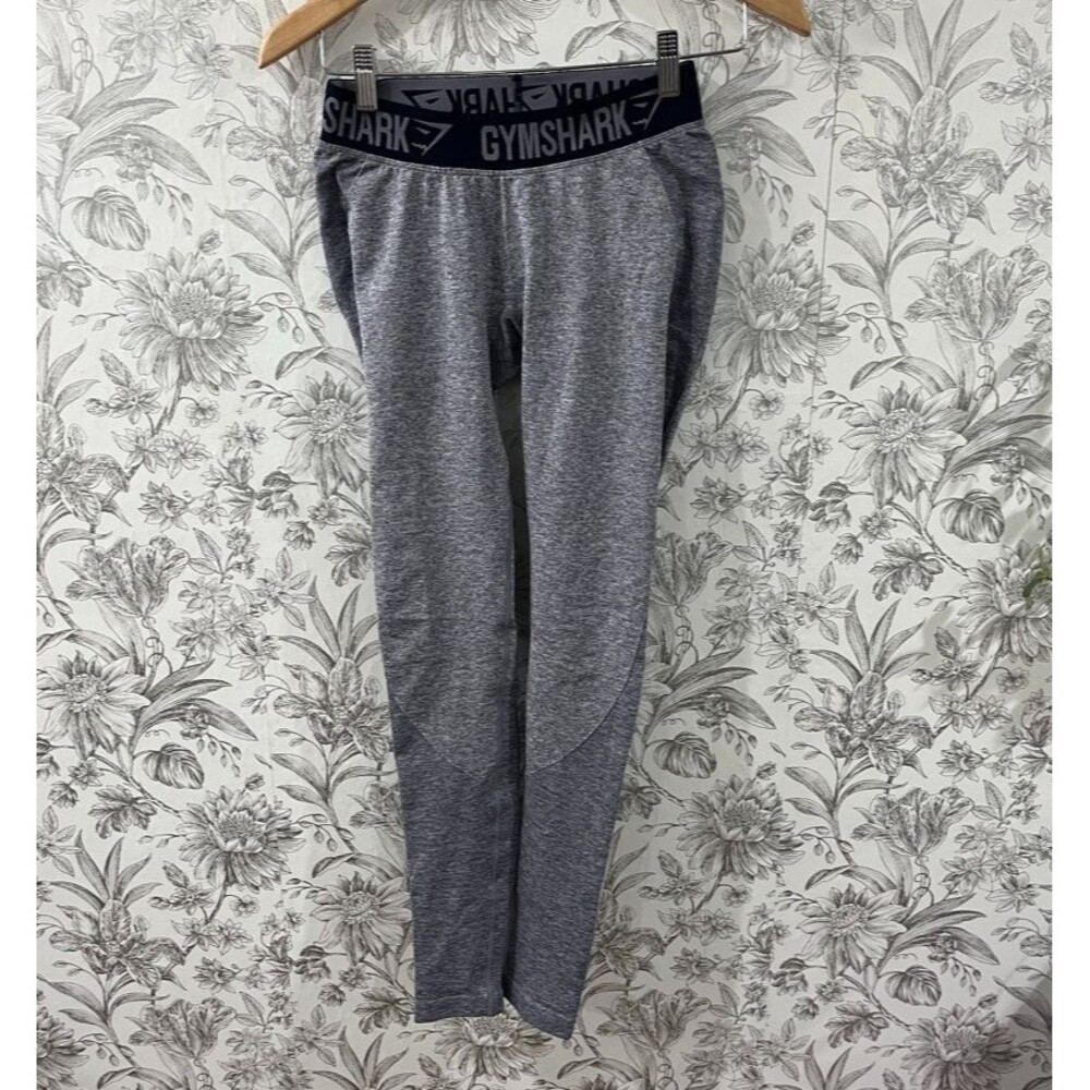 GymShark Leggings Women's Size S Gray Compression Waistband Athletic